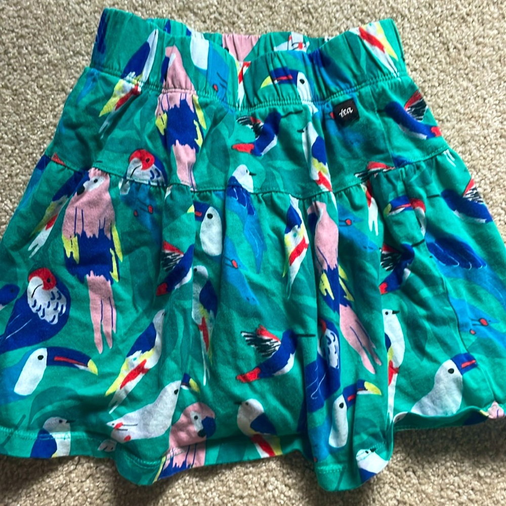 Tea collection bird skort